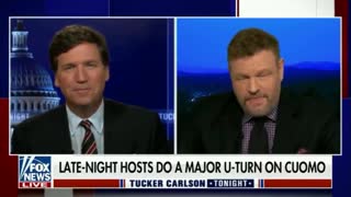 Mark Steyn and Tucker SKEWER Late Night's Flip-Flop on Cuomo!