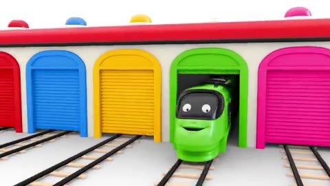 Learn Colours | Toy Trains