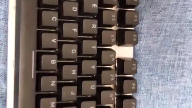 my new keyboard
