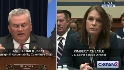 Rep James Comer - I cannot believe this woman is the head of the Secret Service