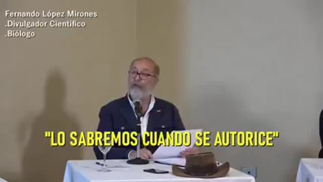 Fernando Lopez Mirones: (Biólogo y divulgador científico)
