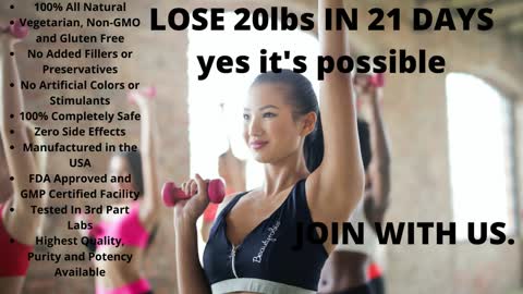 LOSE WEIGHT IN 21 DAYS