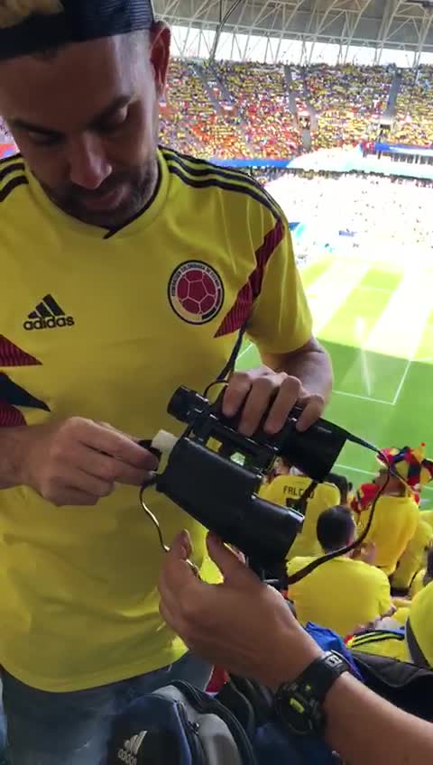 El contraste de las hinchadas en Rusia 2018