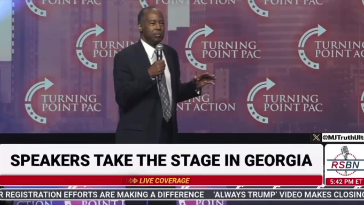 Ben Carson says a One World Government wants defeat the US