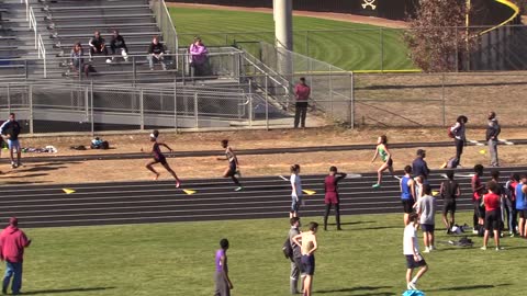 20190202 Charlotte City Championship - Girls’ 300 meters - H3