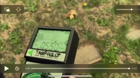 EXTREMELY HIGH EMF TRIFIELD METER READINGS ON NEW GRAVES IN A CEMETERY