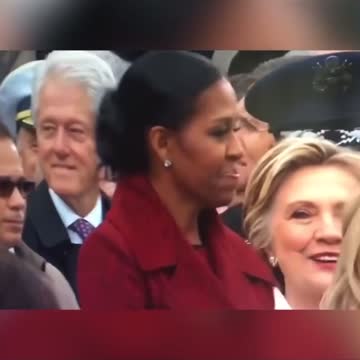 Bill Gets Caught Peeking by Hillary