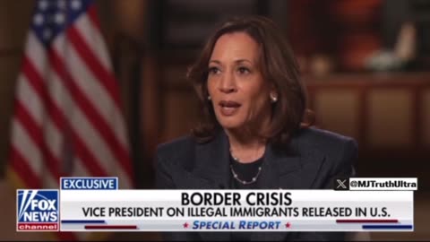 “I’m not finished…” It’s not going well for Kamala lol