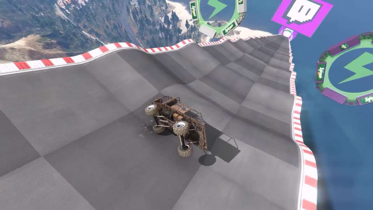 GTA V Mega Ramp !