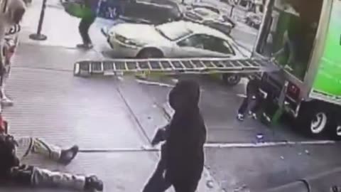 They robbed a security guard - and wholesale distributor truck he was