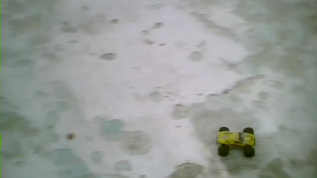 An RC Truggy and an empty pool!