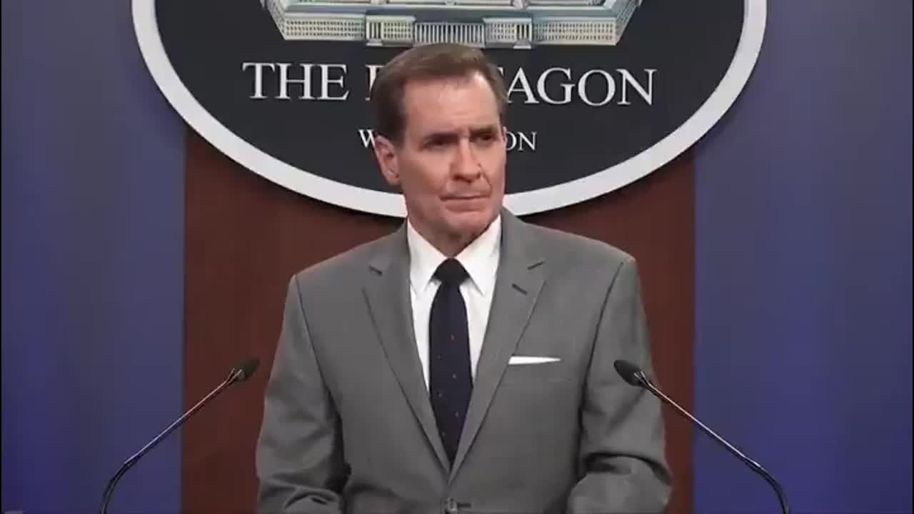 Pentagon Sec. John Kirby: I cannot confirm” who was killed in drone strike targeting ISIS-K targets
