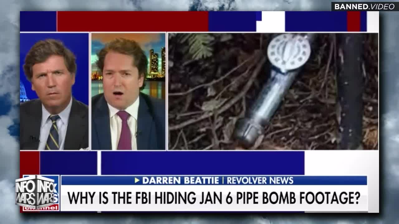 BREAKING Darren Beattie on Tucker Carlson Exposes FBI Cover Up of Jan 6 Pipe Bomber.