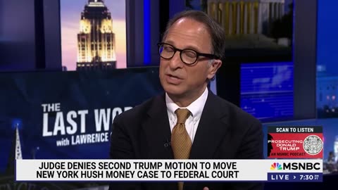 'Having none of Trump's shenanigans': Weissmann explains Trump's latest legal loss