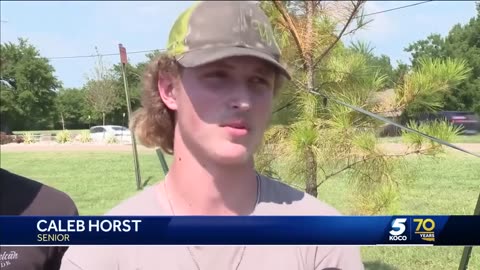 Edmond students protest to keep American flags on cars despite possible punishment