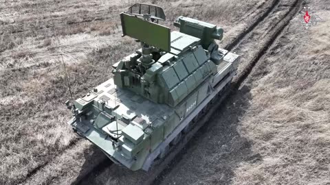 Tor-M2 SAM systems cover Russian units from Ukraine air attacks