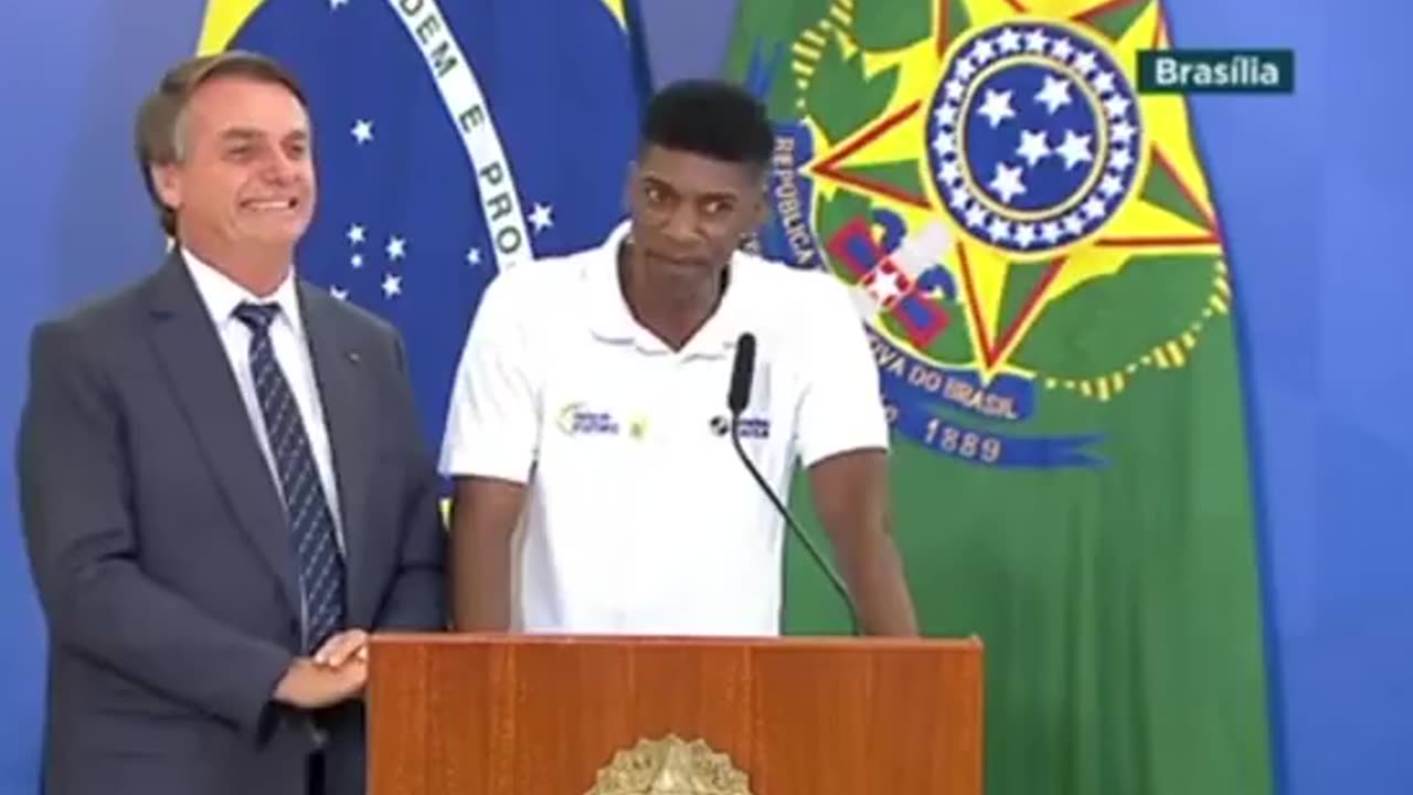 Atleta Agradece Apoio ao Presidente Bolsonaro pelo Desempenho nas Olimpiadas de 2020