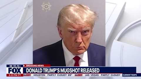 Donald Trump mugshot released by Fulton County Sheriff's Office _ LiveNOW from FOX