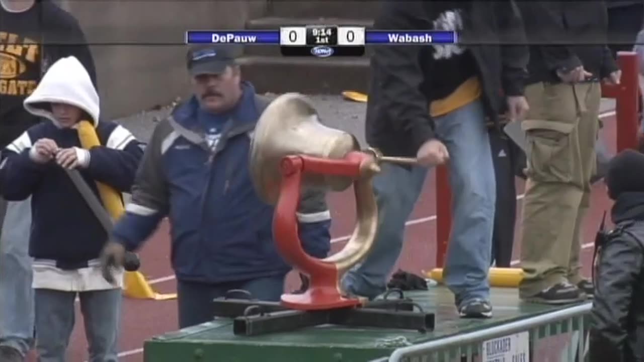 November 15, 2008 - 'Monon Bell Memory' : DePauw vs. Wabash