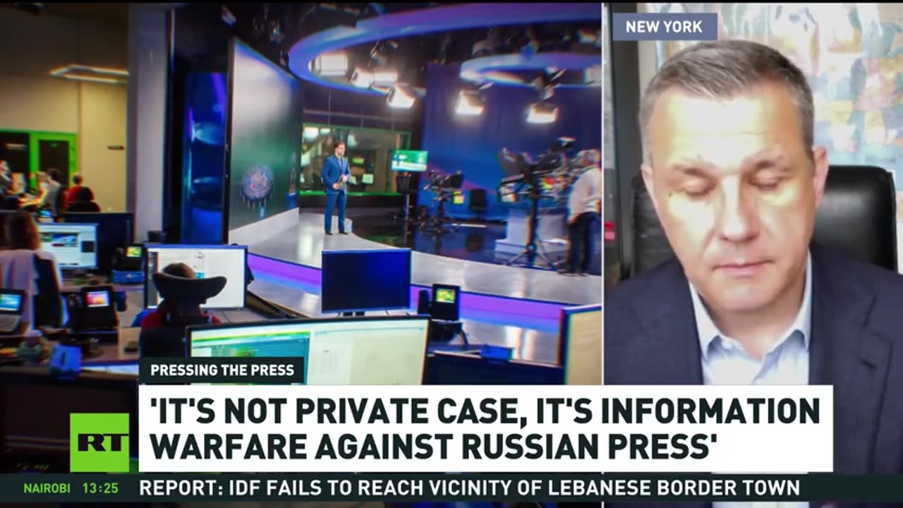 'It's information warfare against Russian press' – VGTRK Bureau chief