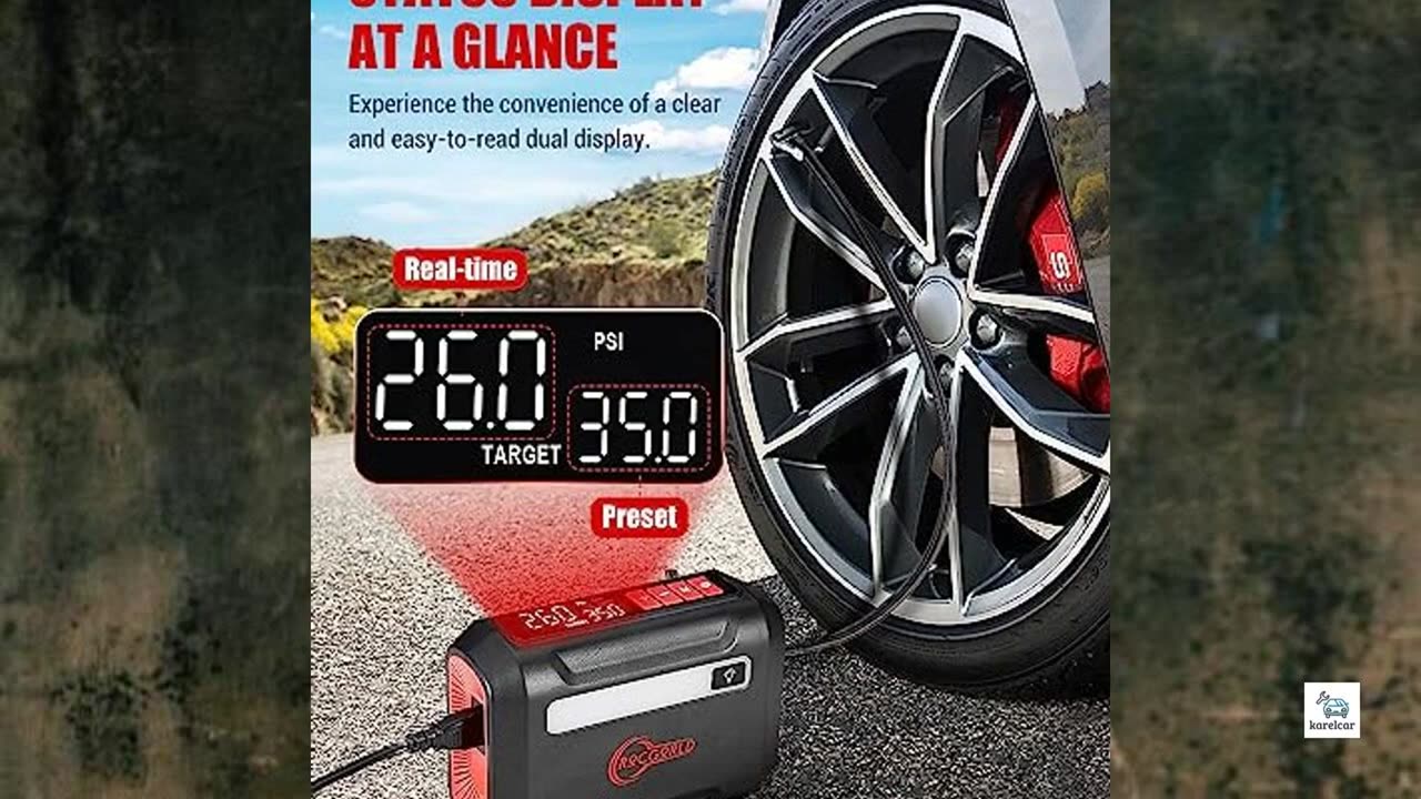 Review - R8 Tire Inflator Portable Air Compressor