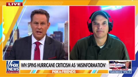 Matt Taibbi-White House spent hurricane criticism as “misinformation”