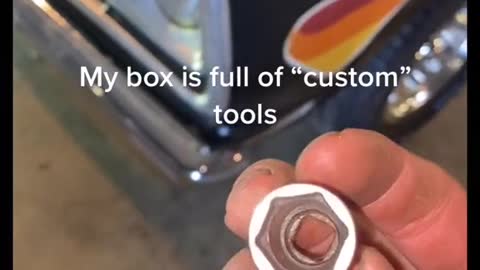 My case is full of custom tools