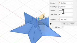 Fusion360: Create a Star