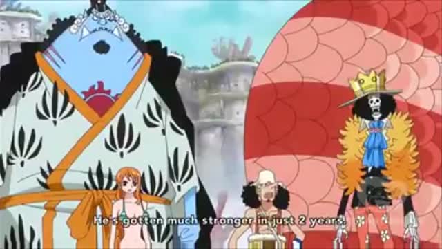 Luffy s haki vs 10.000 Fishman pirate