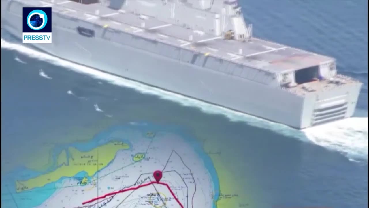 Iran’s IRGC Navy has released new footage showing surveillance of US and allied navy vessels