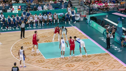 Paris Olympics 2024 Men's Basketball Semi Final France Vs Germany Full Match