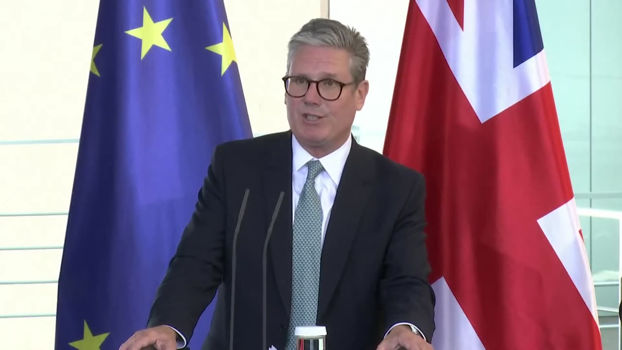 UK: Keir Starmer and Olaf Scholz hold joint press conference in Berlin after discussing new pact - August 28, 2024