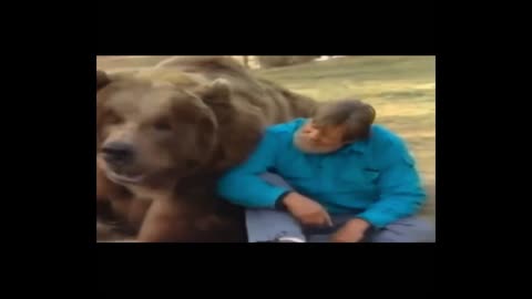 This Bear is my Friend...Trust Me