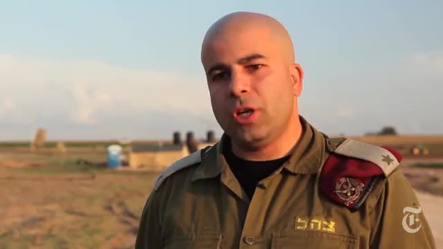 Iron Dome in Action in Israel- Shooting Down Rockets - The New York Times_Cut