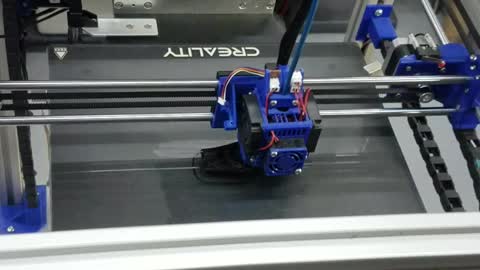 DIY 3D Printer First Print