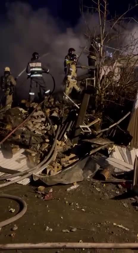 Two Russian pilots killed as military plane crashes into house in Russia