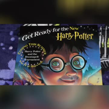 Unveiling Harry Potter's Doomspell Tournament Artwork! #harrypottercollection #harrypotter #JKR