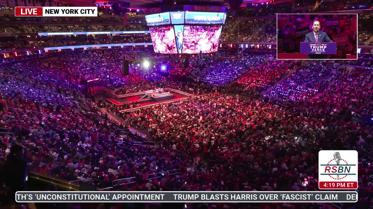 FULL SPEECH: Sergio Gor Delivers Remarks at Madison Square Garden