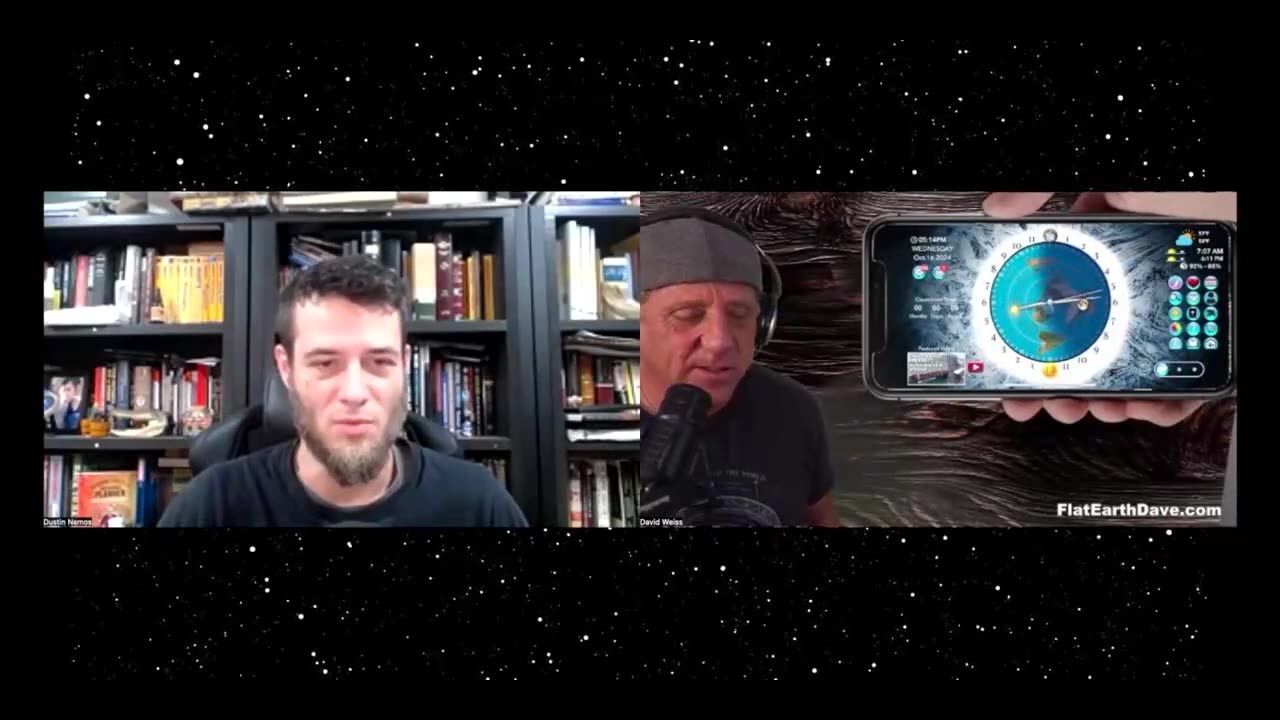 Dustin Nemos w Flat Earth Dave - Young Earth Cosmology