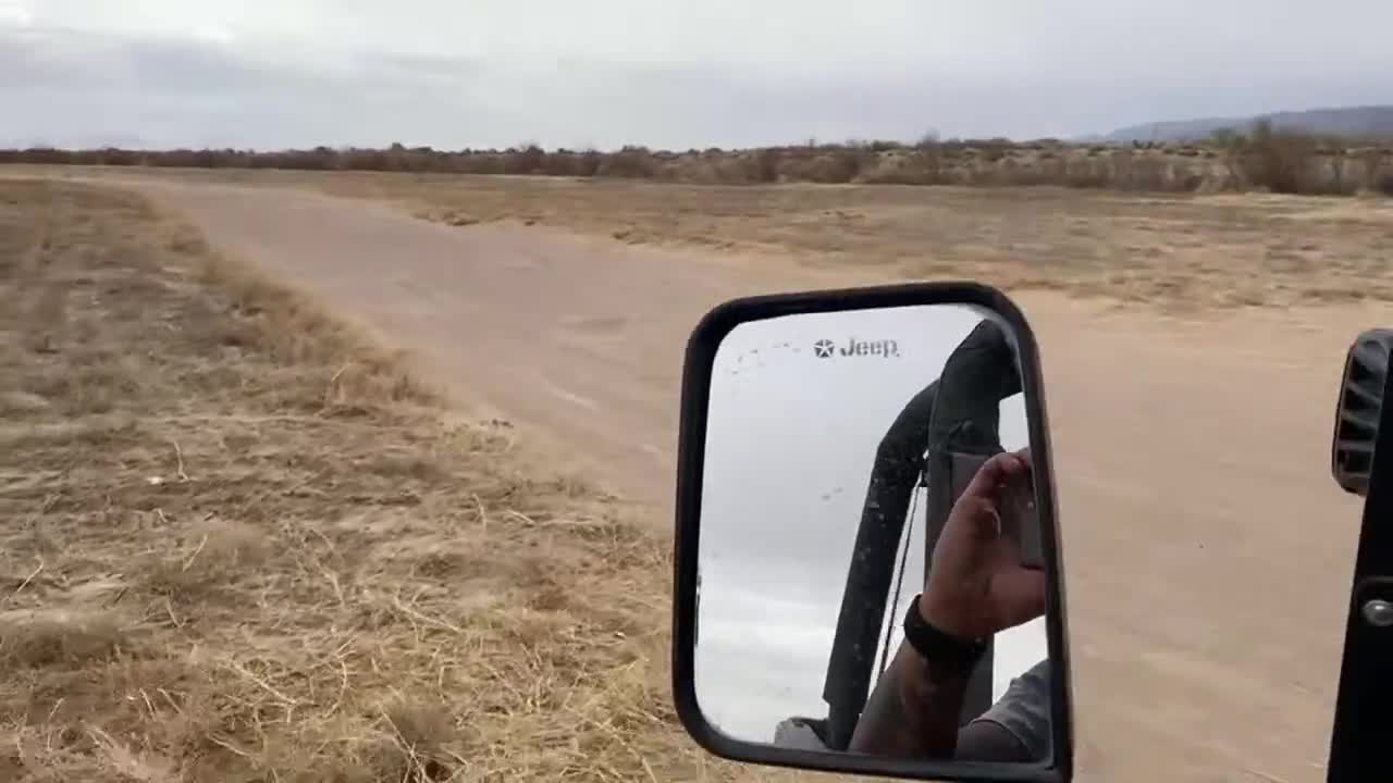 Border Wall in the Hudspeth Desert