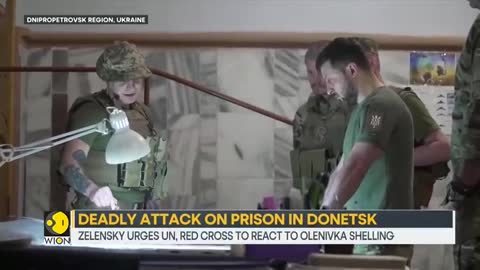 Russia-Ukraine war: Deadly attack on a prison in Donetsk, dozens dead | World English News