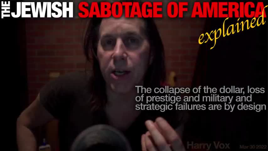 THE JEWISH SABOTAGE OF AMERICA