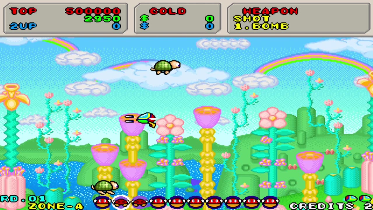 Fantasy Zone 2 #retrogaming #arcadegame #nedeulers #fantasyzone