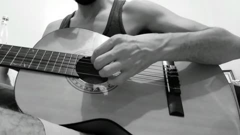 Free play on my guitar, enjoy life