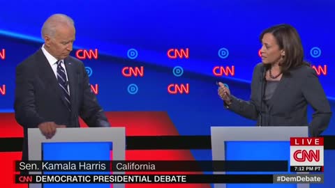 Dem debates: Gillibrand and Harris pounce on Biden