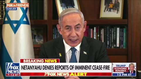 Netanyahu denies reports of imminent cease fire