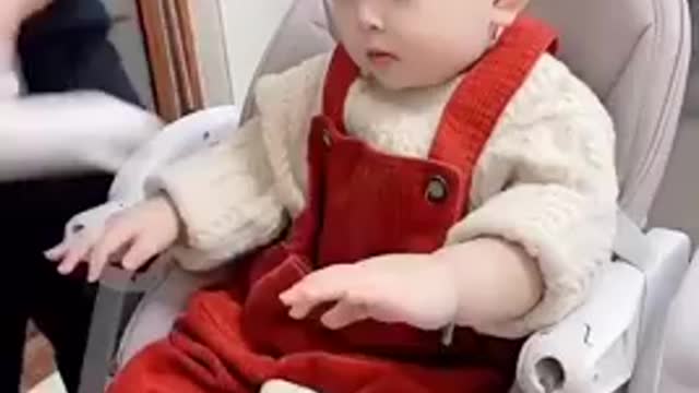 Funny baby video 😆😆 - When you have a cute naught