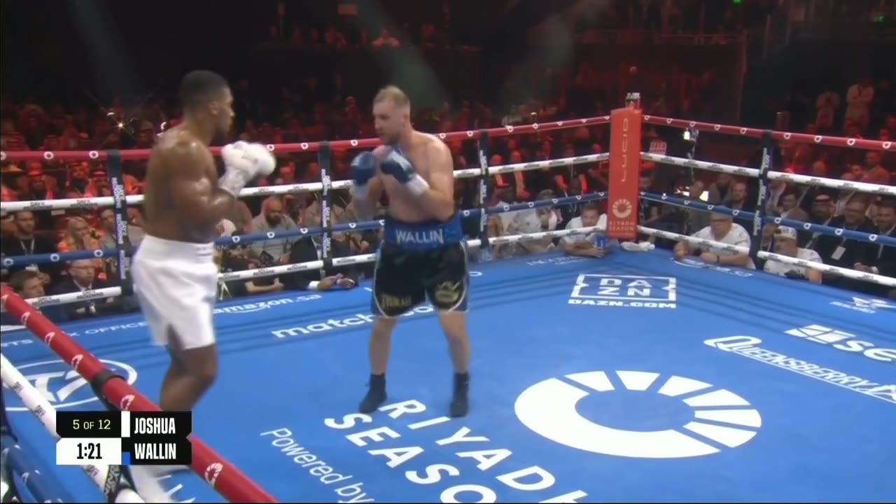 Anthony Joshua vs Otto Wallin TKO Boxing