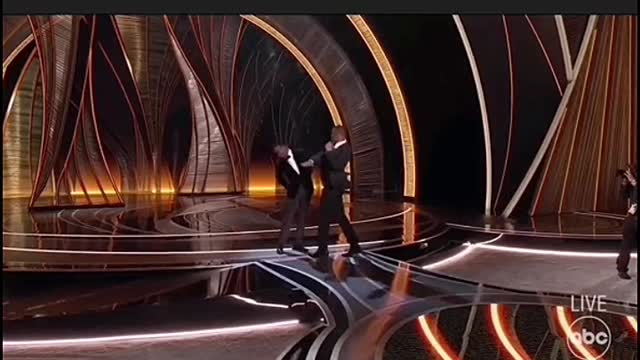 Will Smith Loses It Smacks Chris Rock Live at Oscars