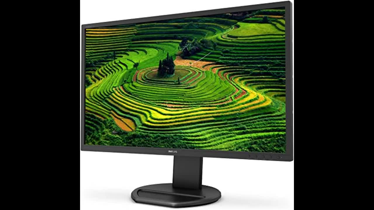 Review: Philips 241B8QJEB 24" Frameless Monitor, Full HD IPS, USB 3.0 hub, Built-in Speakers, V...